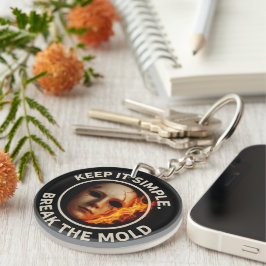 “Break the Mold: Ignite Your True Self”  キーホルダー