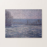 Break-Up of Ice on Seine Bennecourt Monetファインアート ジグソーパズル<br><div class="desc">Bennecourt Claude Monet 1893の近くのセーヌ川の氷の分解。</div>