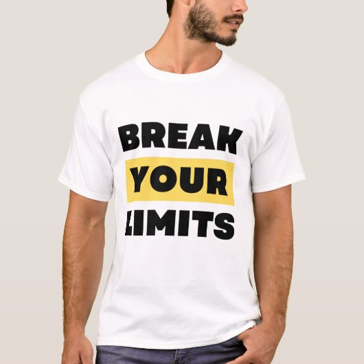 Break Your Limits Tシャツ (正面)