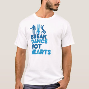 BREAKDANCEのないハート Tシャツ