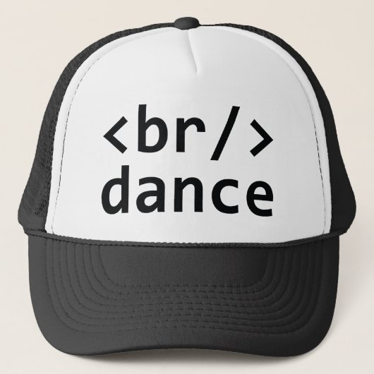 Breakdanceコード キャップ (正面)