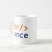 Breakdanceコード コーヒーマグカップ (正面左)