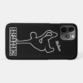 Breakdance名前をカスタムするとカラー電話ケース Case-Mate iPhoneケース (裏面(横))