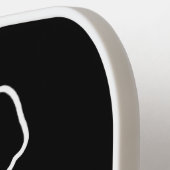 Breakdance名前をカスタムするとカラー ピックルボールラケット (左詳細)