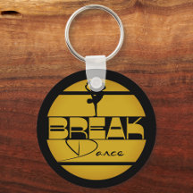 Breakdance黄色の黒とダンサー