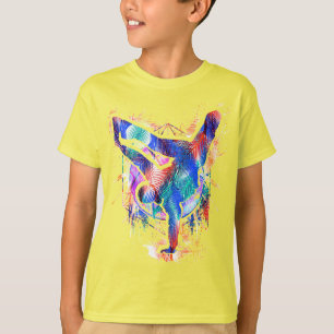 Breakdance - Breakdancer – ブレイク踊りTシャツ Tシャツ