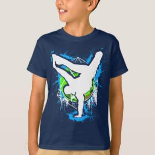 Breakdance - Breakdancer – ブレイク踊りTシャツ Tシャツ