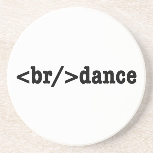 breakdance HTMLコード コースター (正面)