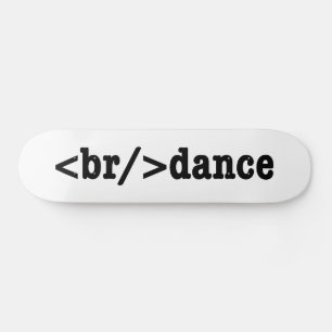 breakdance HTMLコード スケートボード