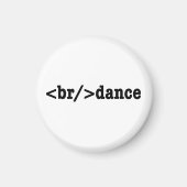 breakdance HTMLコード マグネット (正面)