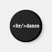 breakdance HTMLコード マグネット (正面)