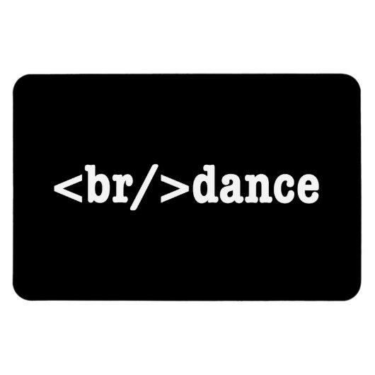 breakdance HTMLコード マグネット (横)