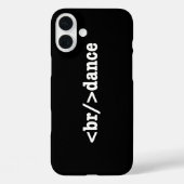 breakdance HTMLコード Case-Mate iPhoneケース (裏面)