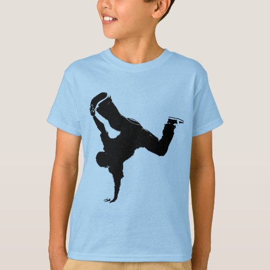 breakdancerのデザイン tシャツ (正面)