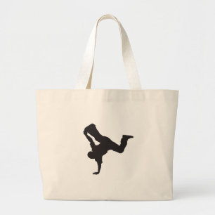 Breakdancer ラージトートバッグ