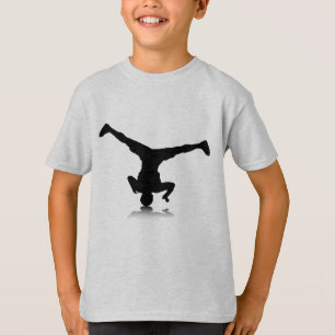 Breakdancer (回転) tシャツ