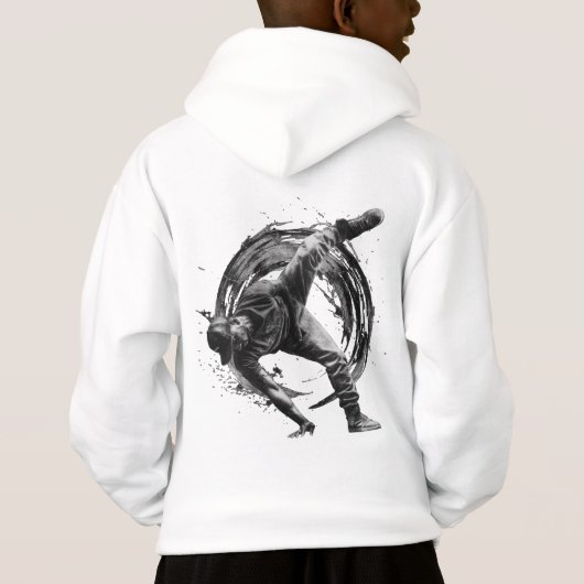 Breakdancer in action,インク(ばちゃばちゃ)跳ねるスタイル (裏面)