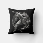 Breakdancer in action,インク(ばちゃばちゃ)跳ねるスタイル クッション (裏面)