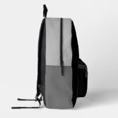 Breakdancer in action，インク（ばちゃばちゃ）跳ねるスタイル プリントバックパック (左)