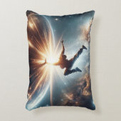 Breakdancer in action、Ai、Action in the 銀河系 アクセントクッション (正面(垂直))