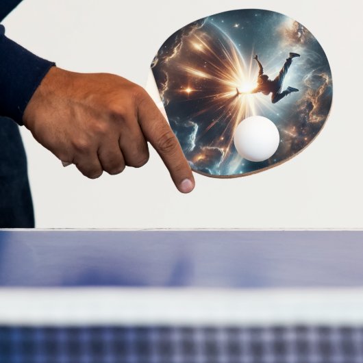 Breakdancer in action、Ai、Action in the 銀河系 卓球ラケット (インサイチュ)