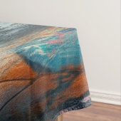 Breakdancer Women in action New Yorkのシルエット テーブルクロス (インサイチュ)