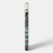 Breakdancer Women in action New Yorkのシルエット Case-Mate iPhoneケース (裏面 / 左)