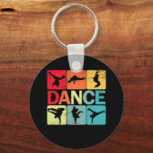 Breakdancing B-Boy Dance TシャツBreakdance Dancer キーホルダー (正面)