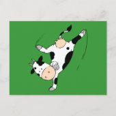 Breakdancing cow (moviestars) ポストカード (正面)