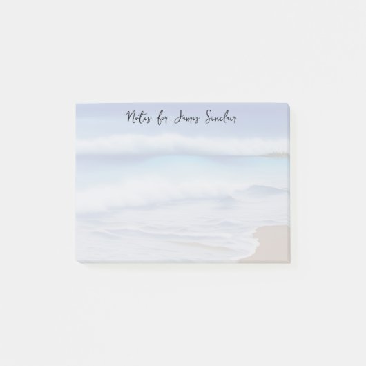 Breakers on a Sandyビーチ ポストイット (正面)