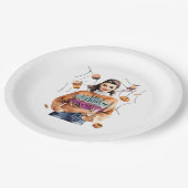 Breakfast At Halloween’s Eat Drink And Be Scary ペーパープレート (アングル)