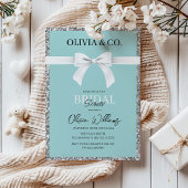 Breakfast at Tiffany's Bridal shower invitation