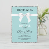 Breakfast at Tiffany's Bridal shower invitation (スタンド正面)