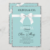 Breakfast at Tiffany's Bridal shower invitation (正面/裏面)