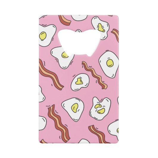 Breakfast Bonanza：漫画の喜び クレジットカード栓抜き (正面)