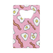 Breakfast Bonanza：漫画の喜び クレジットカード栓抜き (裏面)