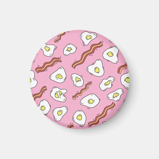 Breakfast Bonanza：漫画の喜び マグネット (正面)