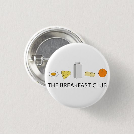 Breakfast Club 缶バッジ (正面&裏面)