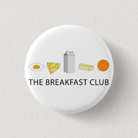 Breakfast Club 缶バッジ (正面)