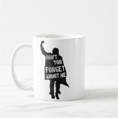 Breakfast Club Don't You Forget About Me Silhouett コーヒーマグカップ (左)