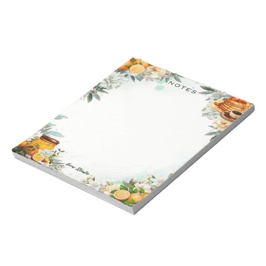 Breakfast in Bed Blank Notepad ノートパッド (回転)