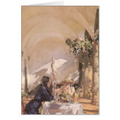 Breakfast in the Loggia by John Singer Sargent (正面)