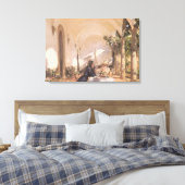 Breakfast in the Loggia by John Singer Sargent キャンバスプリント (インサイチュ (寝室))