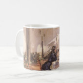 Breakfast in the Loggia by John Singer Sargent コーヒーマグカップ (正面左)