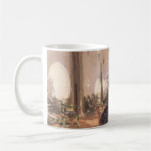 Breakfast in the Loggia by John Singer Sargent コーヒーマグカップ (左)