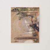 Breakfast in the Loggia by John Singer Sargent ジグソーパズル (縦)