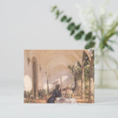 Breakfast in the Loggia by John Singer Sargent ポストカード (スタンド正面)