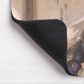 Breakfast in the Loggia by John Singer Sargent マウスパッド (コーナー)