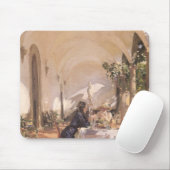 Breakfast in the Loggia by John Singer Sargent マウスパッド (マウス)