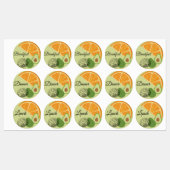 Breakfast, Lunch and Dinner Food Labels ラベル (シート)